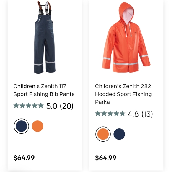 282 Hooded Sport Fishing Parka from Valdez Alaska Zenith M 8 - Picture 8 of 10